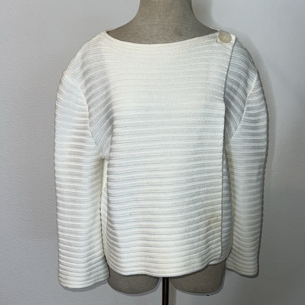 Magaschoni 3/4 Sleeve Drape Over Cardigan